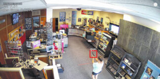 
			
				                                Example of person with gun entering a local business sent on text message to security via Gun Detect software.
 
			
		